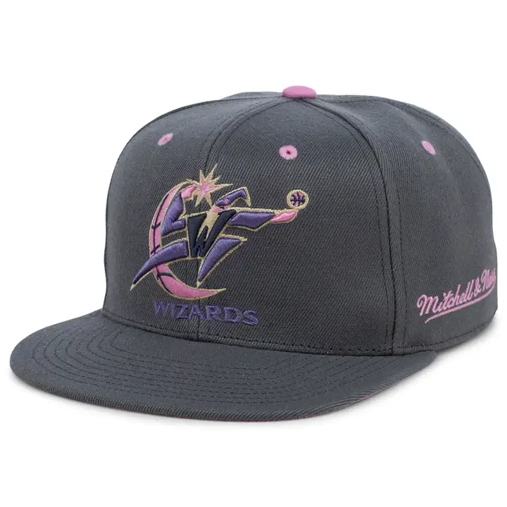 Casquette ajustée Washington Wizards NBA Lavender Rain gris/gris/rose HWC