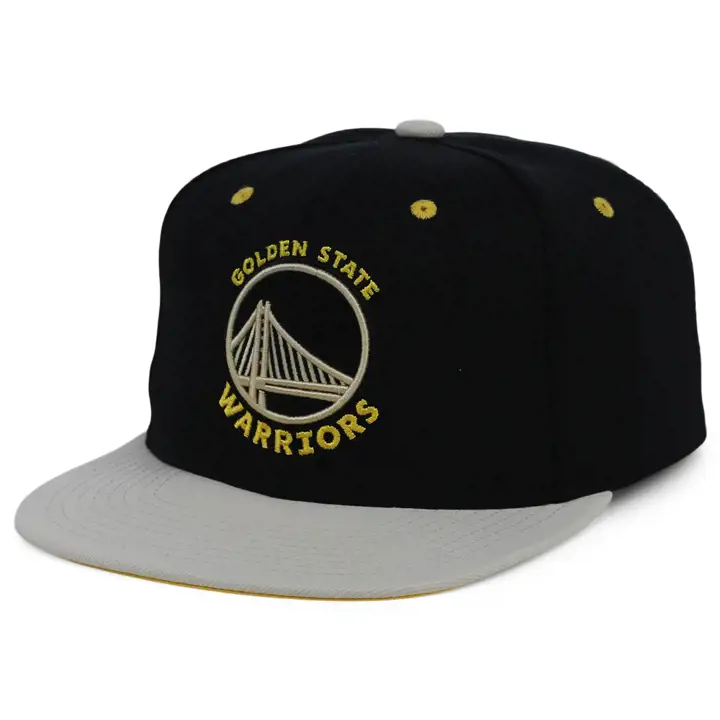 Casquette NBA Golden State Warriors Pin Drop noire/ivoire/jaune