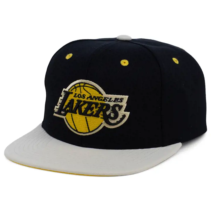 Los Angeles Lakers NBA Casquette Snapback Pin Drop noi/ivo/jaune