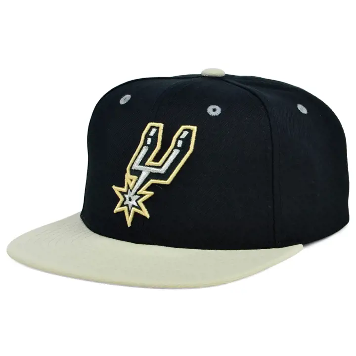 Casquette San Antonio Spurs NBA Pin Drop Snapback noir/ivoire/gris