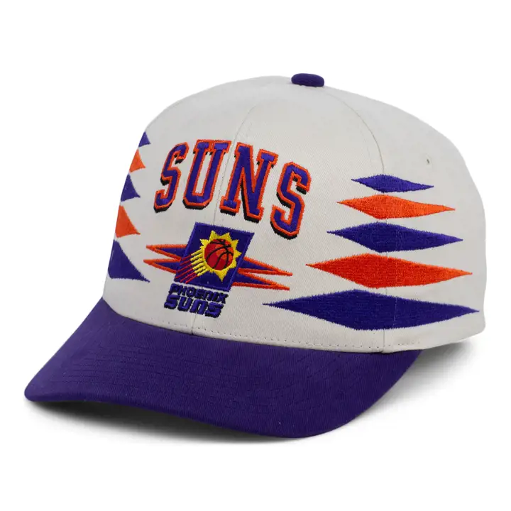 Phoenix Suns NBA Off White Diamond Pro Crown ivo/pur/vr HWC