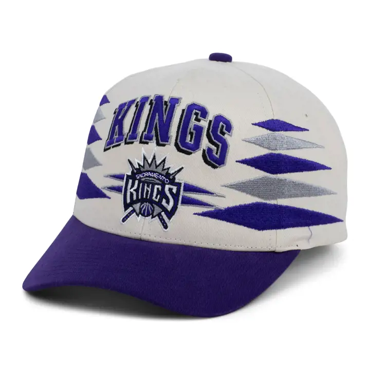 Sacramento Kings NBA Off White Diamond Pro Crown ivo/vio/ver