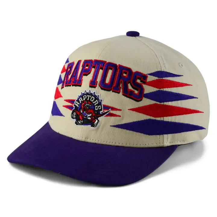 Toronto Raptors NBA Off White Diamond Pro Crown ivo/pur/vrt