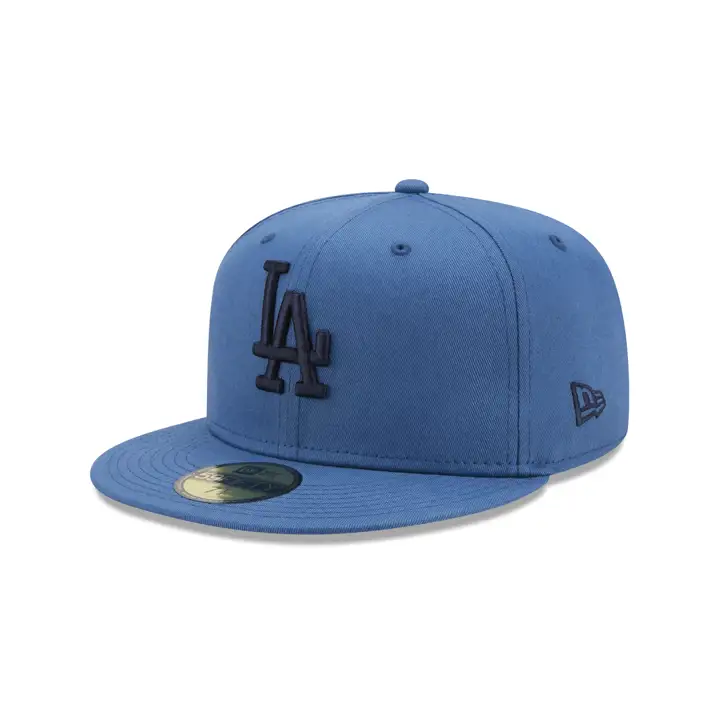 Casquette 59FIFTY MLB League Essential Los Angeles Dodgers Bleu/Bleu