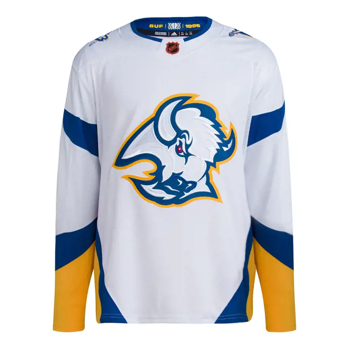 Maillot d'équipe Buffalo Sabres LNH Reverse Retro 22 blanc
