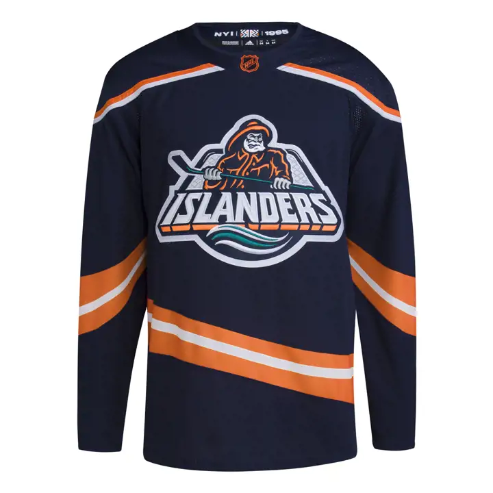 Maillot d'équipe New York Islanders NHL Reverse Retro 22 marine