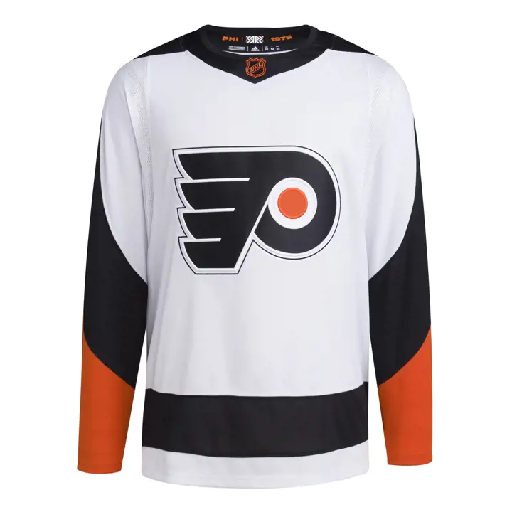 Maillot d'équipe Reverse Retro NHL des Flyers de Philadelphie 22 blanc