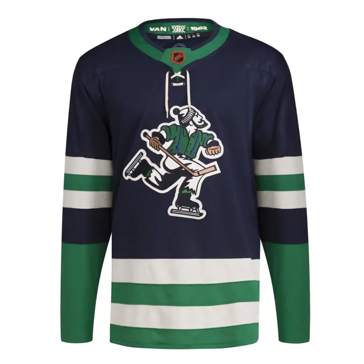 Maillot Vancouver Canucks NHL Reverse Retro équipe 22 noir