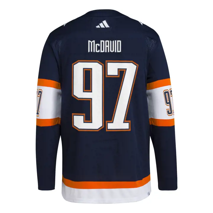Maillot de joueur NHL Reverse Retro Edmonton Oilers 22 Connor Mc