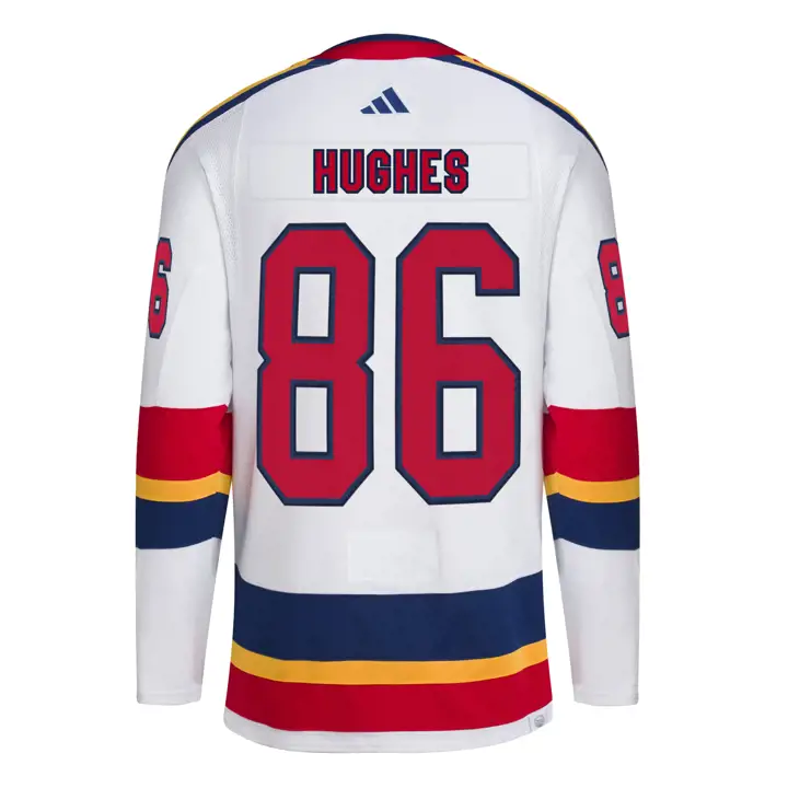 Maillot Rétro Inversé des Devils du New Jersey NHL 22 Jack Hughes