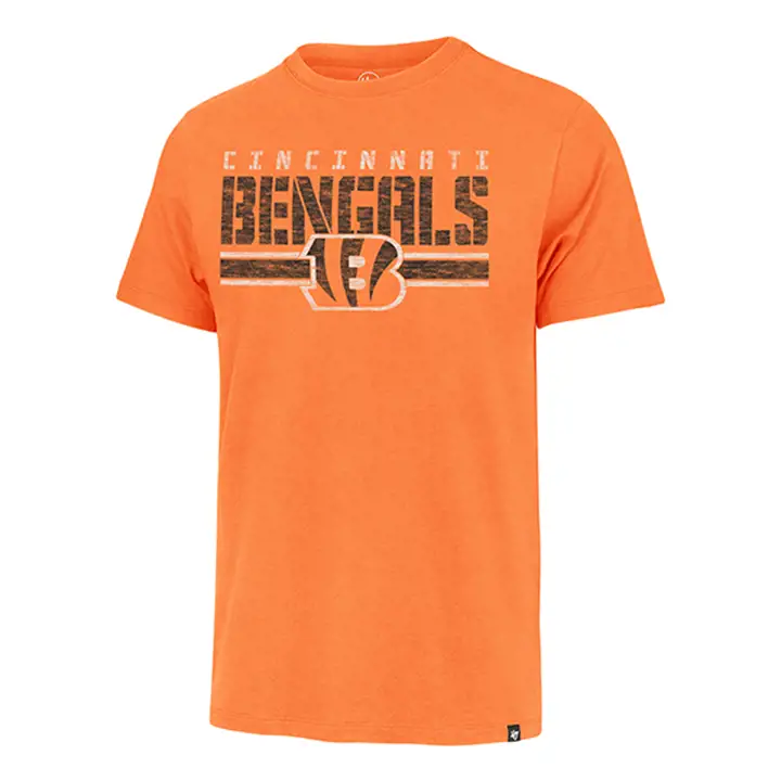 T-SHIRT CINCINNATI BENGALS NFL RAYURES TRAVERSANTES FRANKLIN org