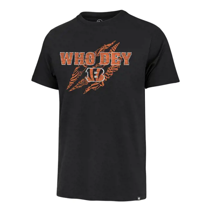 T-SHIRT RÉGIONAL NFL CINCINNATI BENGALS FRANKLIN noir