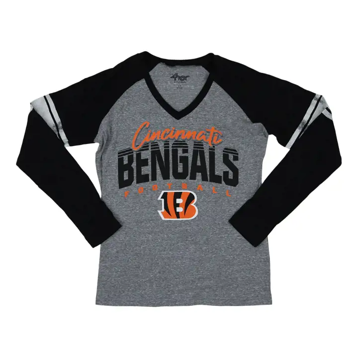Cincinnati Bengals NFL Femme All Star Raglan 21 Blanc