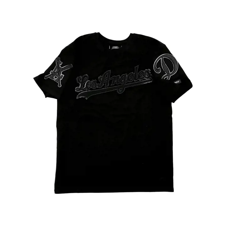 T-shirt Los Angeles Dodgers MLB Pro Team Triple Black noir