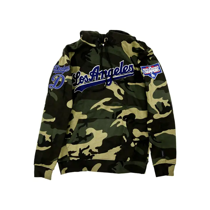 Sweat à capuche camouflage des Dodgers de Los Angeles MLB Pro Team Camo