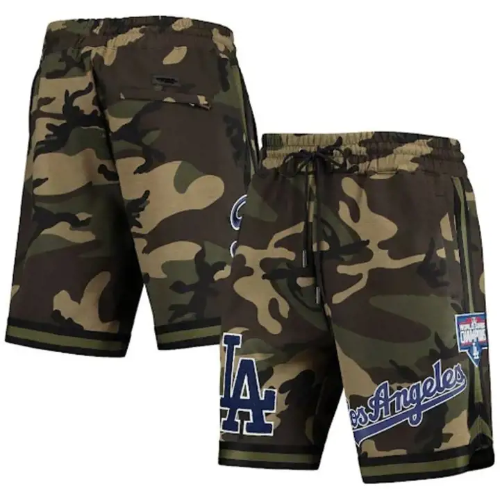 Short camouflage équipe pro MLB Los Angeles Dodgers