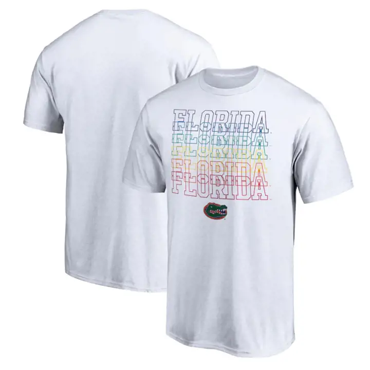 T-shirt Florida Gators 2F NCAA School Pride 22 blanc