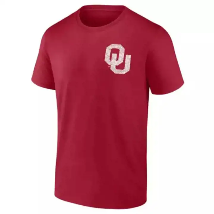 T-shirt Oklahoma Sooners 2F NCAA pour les étudiants crim