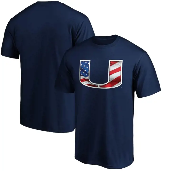 T-shirt Miami Hurricanes 2F NCAA Banner Wave 22 marine