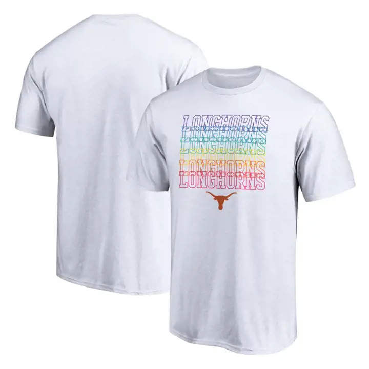 T-shirt universitaire Texas Longhorns 2F NCAA – Fierté – 22 – Blanc