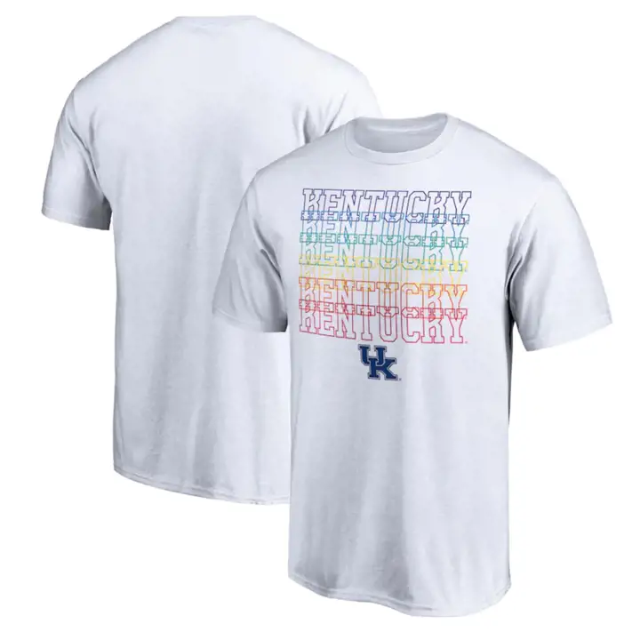 T-shirt « Fierté de l'école » NCAA Kentucky Wildcats 2F 22 blanc