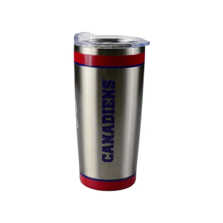 Gobelet isotherme en acier inoxydable de 20 oz des Canadiens de Montréal