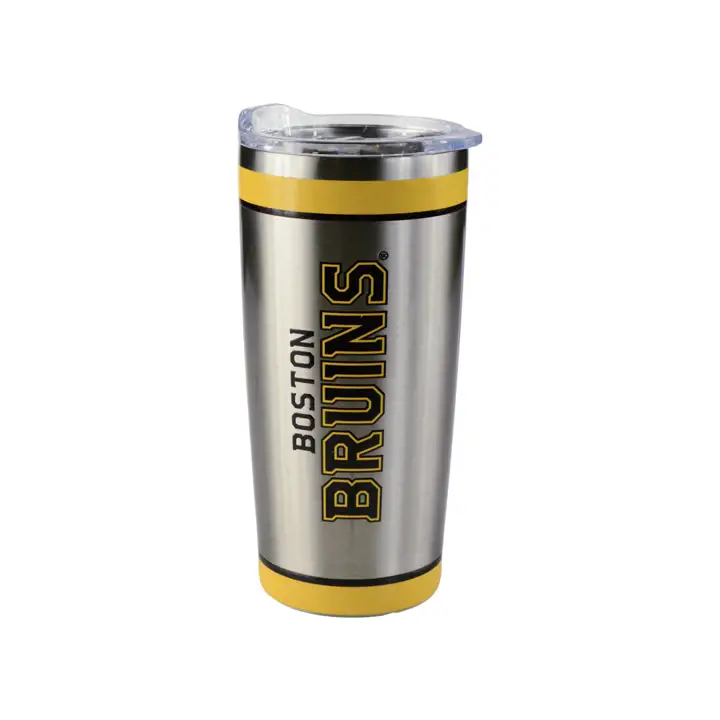 Gobelet isotherme en acier inoxydable de 20 oz des Boston Bruins