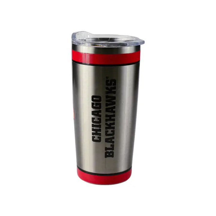 Gobelet isotherme en acier inoxydable de 20 oz Chicago Blackhawks