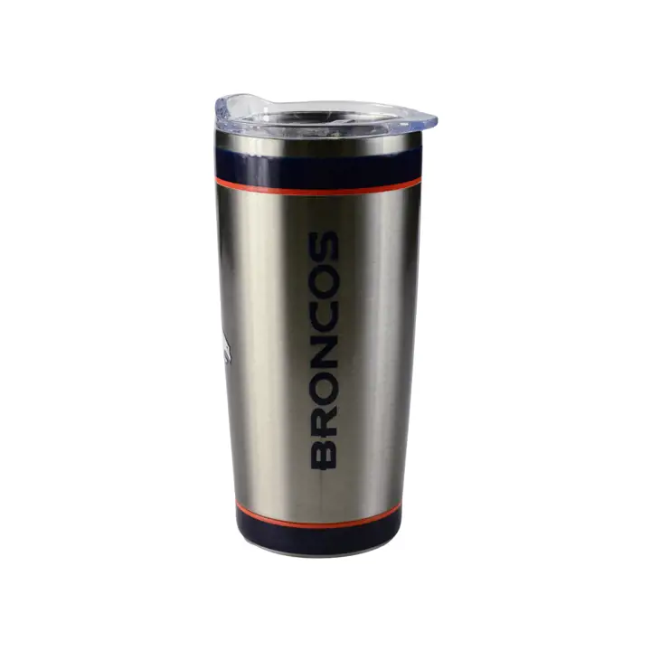 Gobelet isotherme en acier inoxydable de 20 oz Denver Broncos