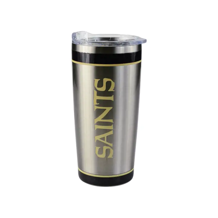 Gobelet isotherme en acier inoxydable de 20 oz New Orleans Saints