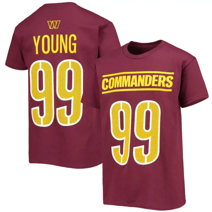 T-shirt de joueur Commanders NFL Youth Pride N&N 3.0 Chase Young