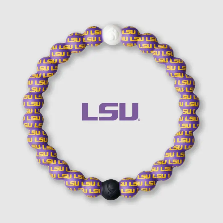 Bracelet Lokai avec logo LSU