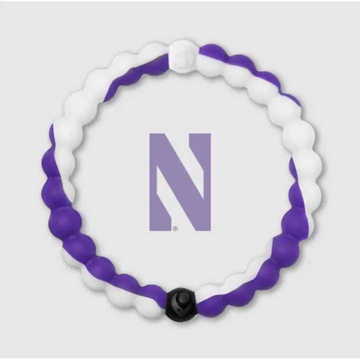 Bracelet Lokai Northwestern Wildcats