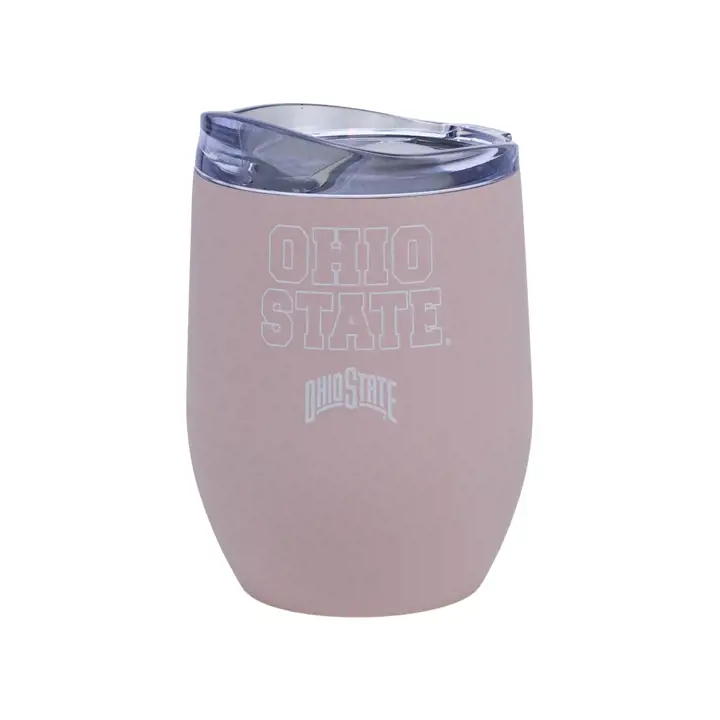 Gobelet incurvé Ohio State Buckeyes 47 cl - Pochoir gris/blanc