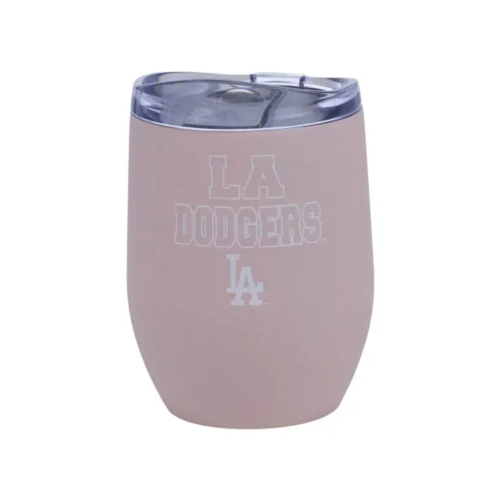 Los Angeles Dodgers Gobelet Courbé 16oz - Pochoir gris/blanc