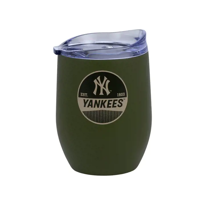 New York Yankees Gobelet galbé 473 ml – Écusson vert