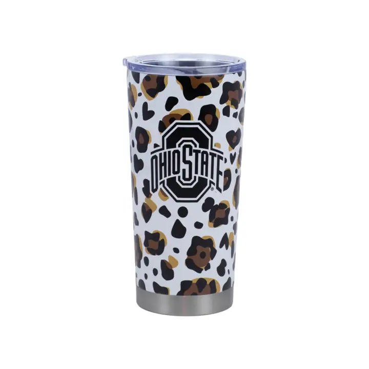 Gobelet Ohio State Buckeyes de 590 ml - Motif léopard