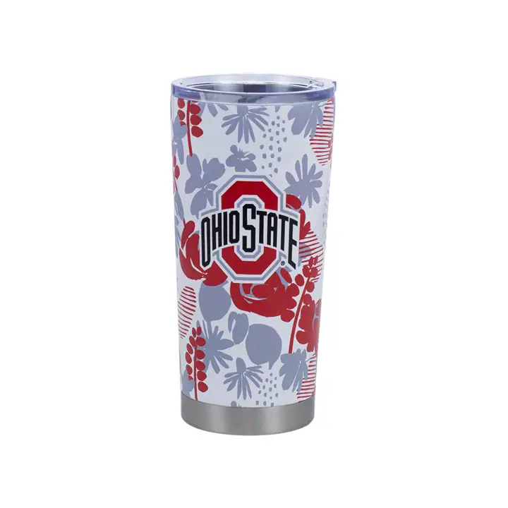 Gobelet Ohio State Buckeyes 20oz - Floral audacieux