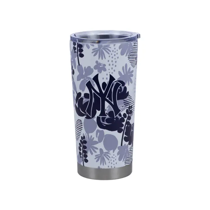 Gobelet 20 oz New York Yankees - Motif floral audacieux
