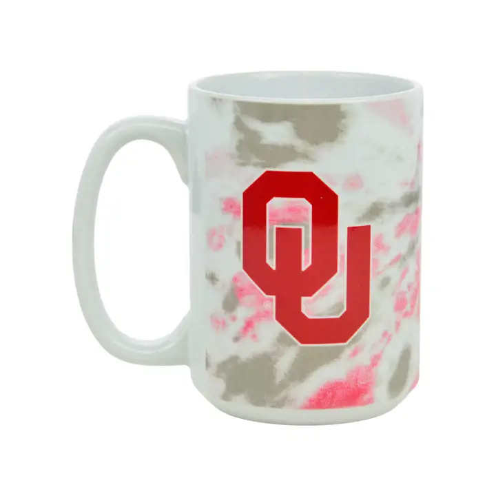 Mug de ralliement Oklahoma Sooners 325 ml Tie Dye