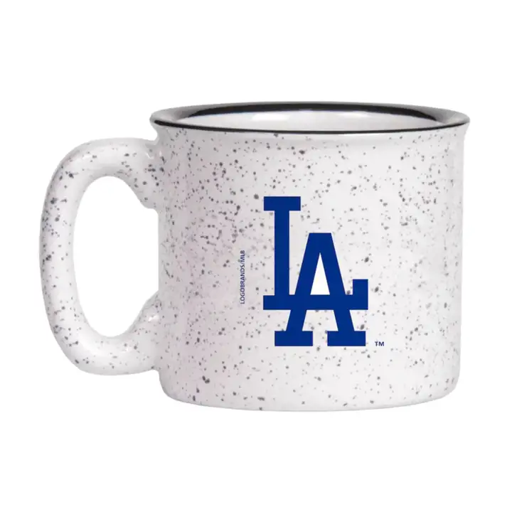 Mug de camping Los Angeles Dodgers 15 oz blanc/bleu