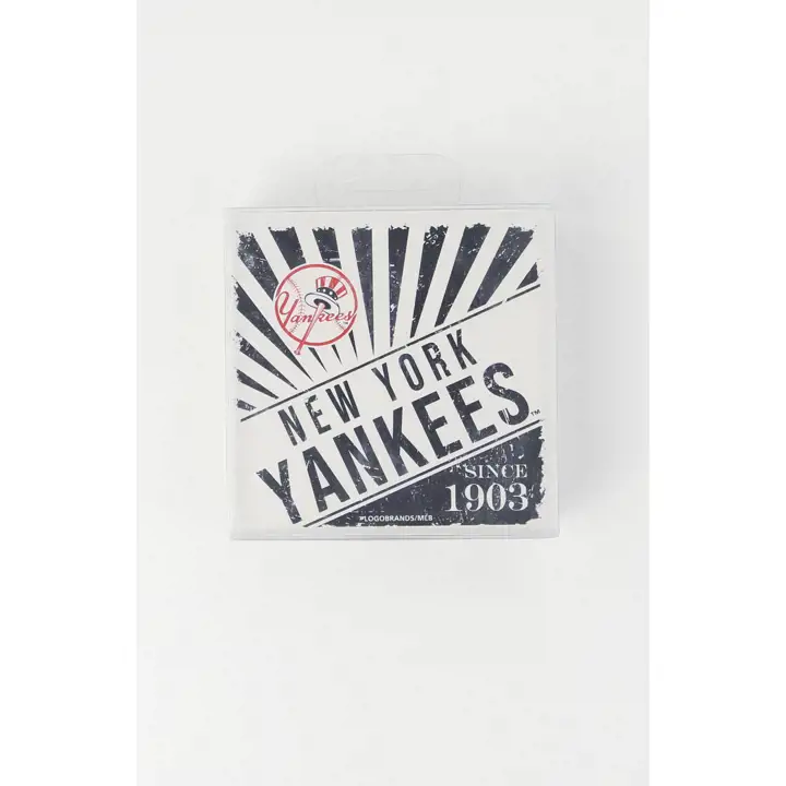 Sous-verres en pierre New York Yankees Burst marine/blanc