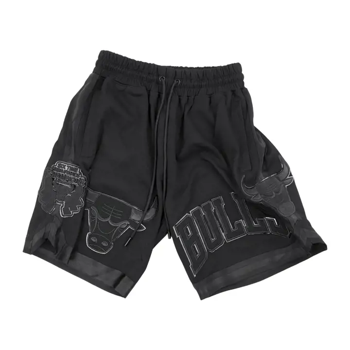 Shorts Pro Team Triple Black NBA des Chicago Bulls (Noir)