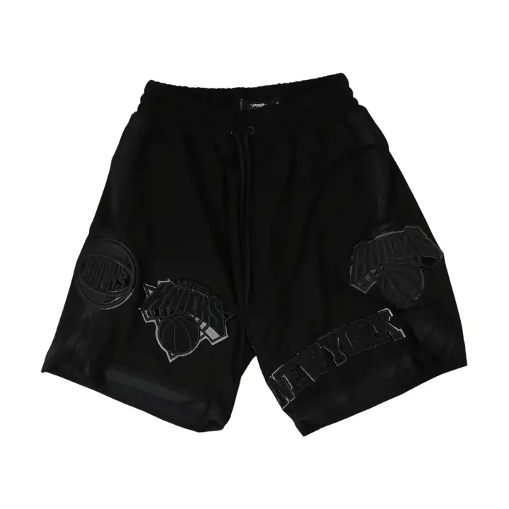 Short de basket New York Knicks NBA Triple Black Pro Team noir