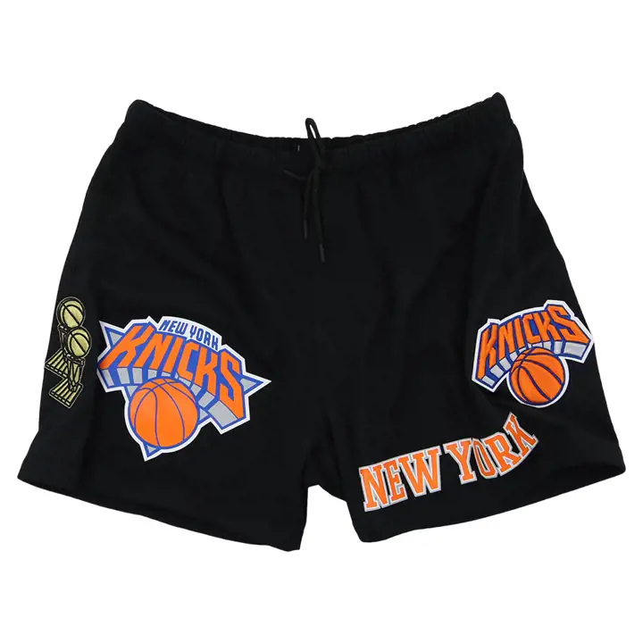 Short en maille NBA New York Knicks 4 po IS bleu