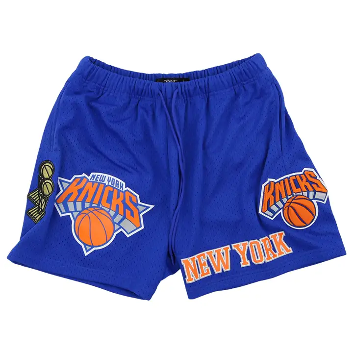 Short en maille NBA 4 pouces New York Knicks IS Noir