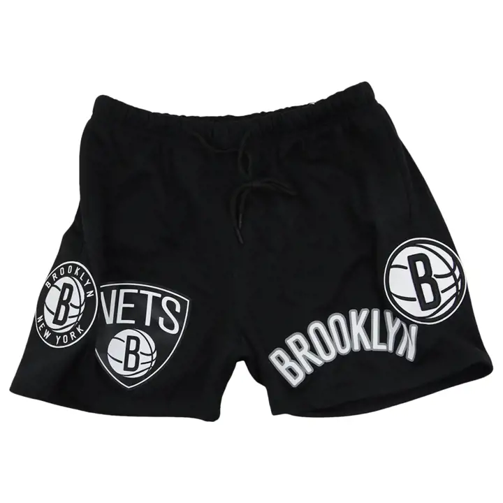 Short de basket en mesh Brooklyn Nets NBA 4" IS blanc