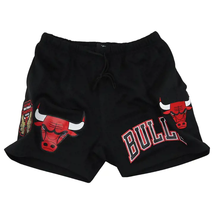 Short en mesh NBA Chicago Bulls 4 pouces IS Noir