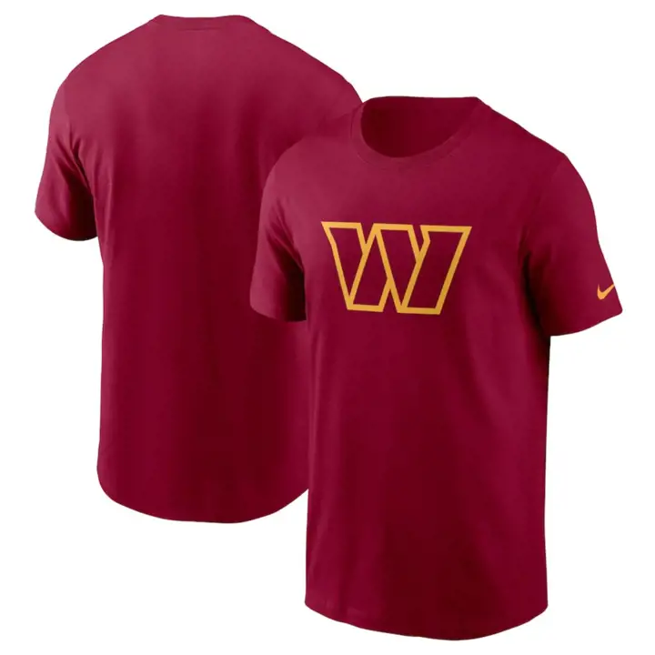 T-shirt ras du cou Nike NFL Washington Commanders pour femme avec logo principal