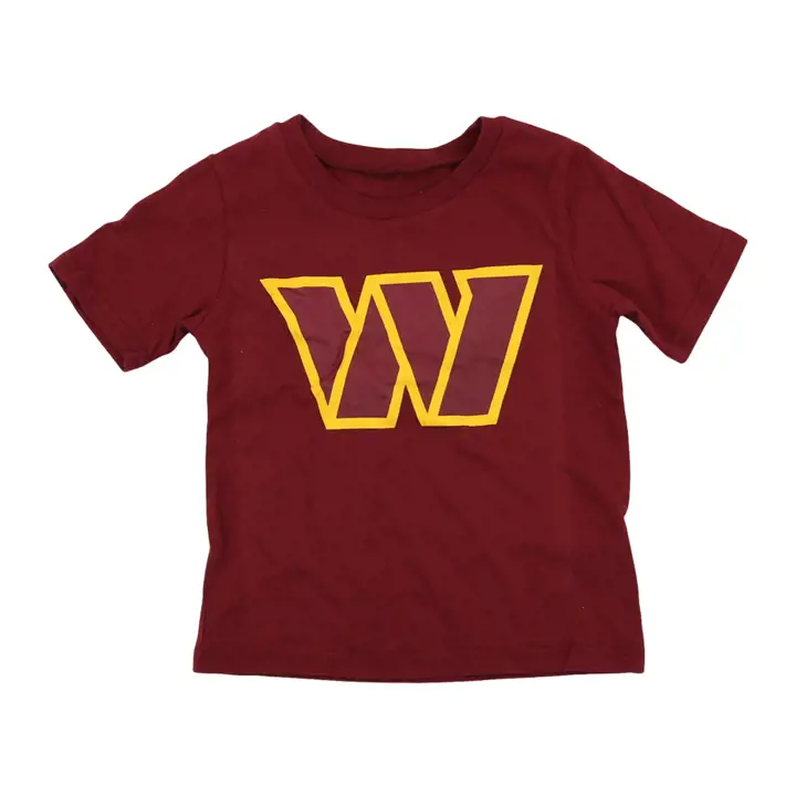 T-shirt à logo primaire des Commanders de la NFL pour tout-petit, rouge